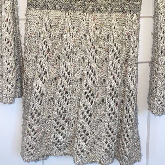 Anthropologie Guinevere Shawl Collar Knitted Cardigan - Picture 6 of 8